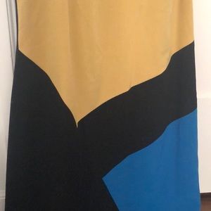 Colour block dress !!